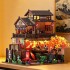 Румбокс Суші-хаус Інтер'єрний конструктор Kyoto Sushi Restaurant DIY Miniature House Kit M-2622 Румбокс Суші-хаус Інтер'єрний конструктор Kyoto Sushi Restaurant DIY Miniature House Kit M-2622