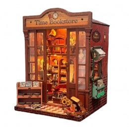 Бук Нук Бібліотека Вічного Часу Book Nook Time Bookstore DIY XY-B07 Бук Нук Бібліотека Вічного Часу Book Nook Time Bookstore DIY XY-B07