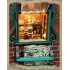 Бук Нук Бібліотека Вічного Часу Book Nook Time Bookstore DIY XY-B07
