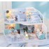 Румбокс Блакитна Закоханість Roombox Crush Blue DIY House Інтер'єрний конструктор К-057 + купол Румбокс Блакитна Закоханість Roombox Crush Blue DIY House Інтер'єрний конструктор К-057 + купол