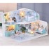 Румбокс Блакитна Закоханість Roombox Crush Blue DIY House Інтер'єрний конструктор К-057 + купол Румбокс Блакитна Закоханість Roombox Crush Blue DIY House Інтер'єрний конструктор К-057 + купол