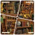 Бук Нук Будинок Тисячі Книг Book Nook Myriad Books House DIY Інтер'єрний конструктор SQ-108
