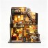 Румбокс Кав'ярня Щаслива зустріч Roombox Kyoto Sushi Restaurant DIY Miniature House Kit Інтер'єрний конструктор M-2533 + купол