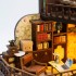 Румбокс Кав'ярня Щаслива зустріч Roombox Kyoto Sushi Restaurant DIY Miniature House Kit Інтер'єрний конструктор M-2533 + купол