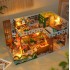Румбокс Вілла Мрії Roombox Villa Dream Cottage DIY Miniature House Kit Інтер'єрний конструктор TD-59 + купол