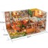 Румбокс Вілла Мрії Roombox Villa Dream Cottage DIY Miniature House Kit Інтер'єрний конструктор TD-59 + купол