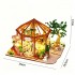 Румбокс Кав'ярня Сіті Мока Roombox City Mocha DIY Miniature House Kit Інтер'єрний конструктор ES013