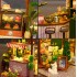 Румбокс Кав'ярня Сіті Мока Roombox City Mocha DIY Miniature House Kit Інтер'єрний конструктор ES013