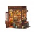 Румбокс Кав'ярня Ранковий Туман Інтер'єрний конструктор Morning Mist Cafe DIY Miniature Dollhouse Kit SQ-110