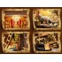 Румбокс Старовинна читальна зала Інтер'єрний конструктор Reading Hall DIY Miniature Dollhouse Kit SQ-111