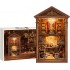 Румбокс Старовинна читальна зала Інтер'єрний конструктор Reading Hall DIY Miniature Dollhouse Kit SQ-111