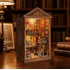 Румбокс Старовинна читальна зала Інтер'єрний конструктор Reading Hall DIY Miniature Dollhouse Kit SQ-111