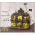 Румбокс Детективне агентство «Грін» Roombox Green Detective Agency DIY House Інтер'єрний конструктор ES-022 + купол