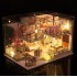 Румбокс Сад квітучої сакури Roombox Blooming Sakura Garden DIY Miniature House Інтер'єрний конструктор M032 + купол