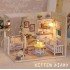 Румбокс Щоденник кошеняти DIY House Roombox Kitten Diary Інтер'єрний конструктор 3013 + купол Румбокс Щоденник кошеняти DIY House Roombox Kitten Diary Інтер'єрний конструктор 3013 + купол