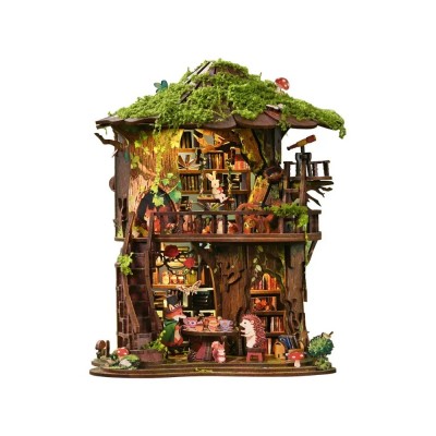 Румбокс Книжковий клуб Лісовий чай Roombox Forest Tea Book Club DIY AW02-006 Румбокс Книжковий клуб Лісовий чай Roombox Forest Tea Book Club DIY AW02-006