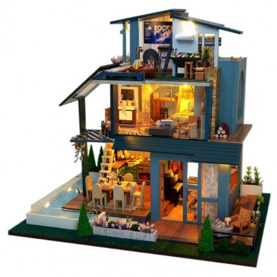 Румбокс Вілла Сонячний ліс DIY House Roombox Sunshine Forest Інтер'єрний конструктор TB-28 Румбокс Вілла Сонячний ліс DIY House Roombox Sunshine Forest Інтер'єрний конструктор TB-28