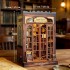 Румбокс Особистий кабінет Рудигера Rudiger Private Bookcase DIY Miniature House Kit Інтер'єрний конструктор XW-01 Румбокс Особистий кабінет Рудигера Rudiger Private Bookcase DIY Miniature House Kit Інтер'єрний конструктор XW-01