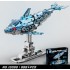 Конструктор Blue Dolphin Кіборг Синій Дельфін механічний №13099, 888 деталей Конструктор Blue Dolphin Кіборг Синій Дельфін механічний №13099, 888 деталей