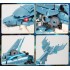 Конструктор Blue Dolphin Кіборг Синій Дельфін механічний №13099, 888 деталей Конструктор Blue Dolphin Кіборг Синій Дельфін механічний №13099, 888 деталей