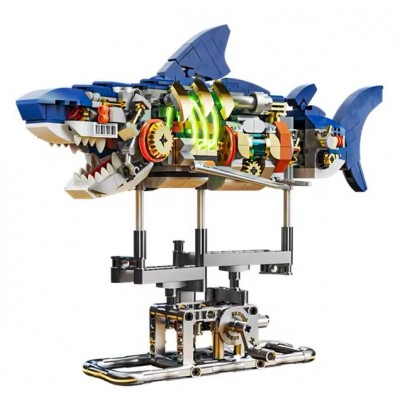 Конструктор Shark Machinery Кіборг Акула механічний двохсторонній 13054 Конструктор Shark Machinery Кіборг Акула механічний двохсторонній 13054