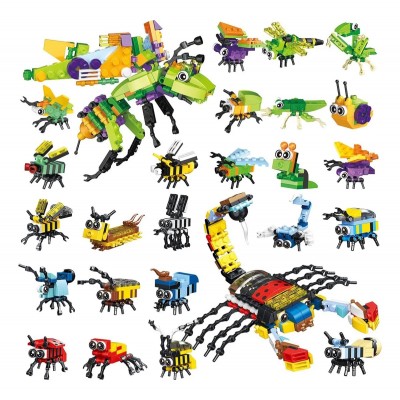 Адвент-календар конструктор Світ комах 24 в 1The world of insects SX2074