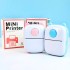 Портативний міні принтер Bluetooth для смартфона Mini Printer X2 Блакитний Портативний міні принтер Bluetooth для смартфона Mini Printer X2 Блакитний