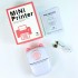 Портативний міні принтер Bluetooth для смартфона Mini Printer X2 Рожевий