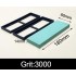 Водний точильний камінь одношаровий 3000 Grit, точила для ножів на гумовій підставці 