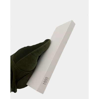 Водний точильний камінь одношаровий 1000 Grit, точила для ножів на гумовій підставці 