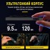 Ліхтар акумуляторний BORUiT U8 EDC 650 лм Type-C 1000 мА·год IP67 з магнітом та кліпсою