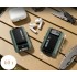 Ліхтарик Boruit R7 акумуляторний USB Type-C, 800 лм, RGB-підсвічування, магніт, кліпса, поворотна головка