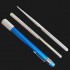 Точилка для ножів кишенькова алмазна комплект ручка для ножів, ножниць та гачків 2 стержні Синя