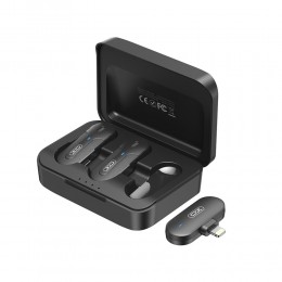 Мікрофон петличний XO MKF09B бездротовий Lightning