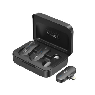 Мікрофон петличний XO MKF09B бездротовий Lightning