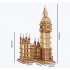 Дерев'яний 3D-пазл конструктор Біг Бен ROKR Big Ben HY807 (198 деталей)