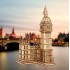 Дерев'яний 3D-пазл конструктор Біг Бен ROKR Big Ben HY807 (198 деталей)
