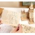 Дерев'яний 3D-пазл конструктор Біг Бен ROKR Big Ben HY807 (198 деталей)