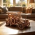 Дерев'яний 3D-пазл конструктор  Вінтажний автомобіль ROKR Vintage Car MC801 (298 деталей)