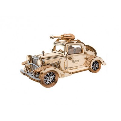 Дерев'яний 3D-пазл конструктор Ретро автомобіль Robotime Vintage Car TG504 (164 деталі) Дерев'яний 3D-пазл конструктор Ретро автомобіль Robotime Vintage Car TG504 (164 деталі)