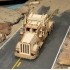 Дерев'яний 3D-пазл конструктор Тягач ROKR Heavy Truck MC502 (286 деталей)