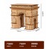 Дерев'яний 3D-пазл конструктор Тріумфальна арка ROKR Arc de Triomphe HY802 (118 деталей)