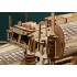 Дерев'яний 3D-пазл конструктор Автоцистерна ROKR Fuel Tank Car LG-810 (307 деталей)