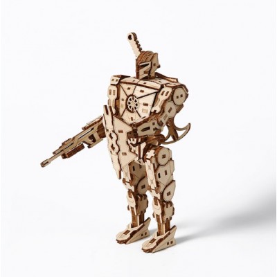 Дерев'яний 3D-пазл конструктор Робот ROKR Robot CK-807 (210 деталей) Дерев'яний 3D-пазл конструктор Робот ROKR Robot CK-807 (210 деталей)