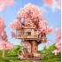 3D дерев'яний конструктор Будиночок на сакурі Rolife Sakura Tree House TGS-04 механічний пазл 535 деталей 3D дерев'яний конструктор Будиночок на сакурі Rolife Sakura Tree House TGS-04 механічний пазл 535 деталей