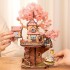 3D дерев'яний конструктор Будиночок на сакурі Rolife Sakura Tree House TGS-04 механічний пазл 535 деталей 3D дерев'яний конструктор Будиночок на сакурі Rolife Sakura Tree House TGS-04 механічний пазл 535 деталей