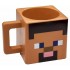 Уцінка! Прим'ята коробка! Кружка-кухоль Майнкрафт Minecraft Steve Стів Коричнева