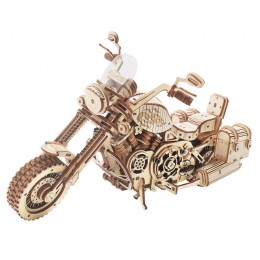 Дерев'яний 3D конструктор Robotime Motorbike cruiser LK504 