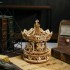 Конструктор Robotime 3D дерев'яний пазл модель Романтична карусель ROKR Romantic Carousel Mechanical AMK62 Конструктор Robotime 3D дерев'яний пазл модель Романтична карусель ROKR Romantic Carousel Mechanical AMK62
