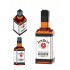 Конструктор 3Д пляшка бурбону Джім Бім Jim Beam 185 деталей Конструктор 3Д пляшка бурбону Джім Бім Jim Beam 185 деталей